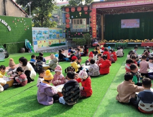 Hoạt động làm bánh trôi